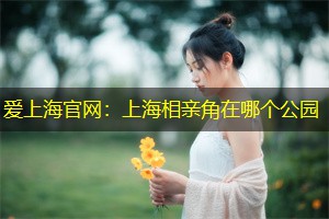 爱上海官网：上海相亲角在哪个公园